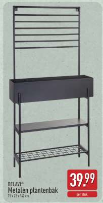 BELAVI® Metalen plantenbak