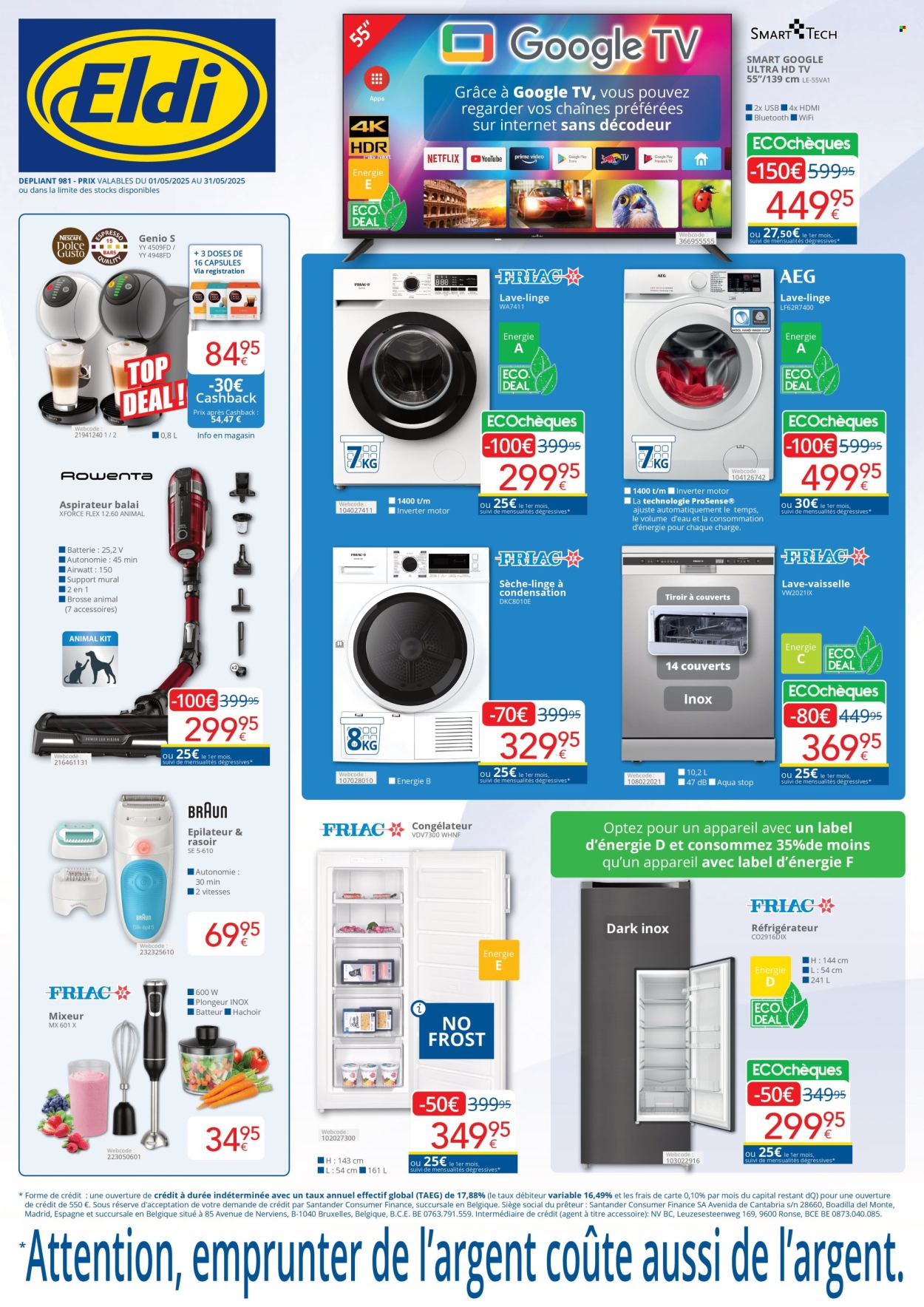 Eldi-aanbieding  - 1.5.2025 - 31.5.2025. Pagina 1.