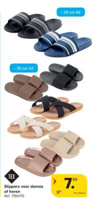 Slippers voor dames of heren