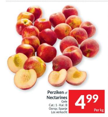 Perziken of Nectarines