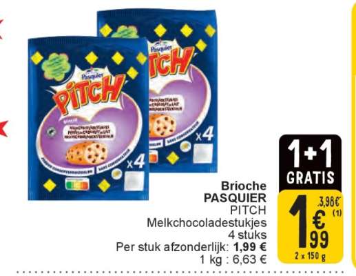 Brioche PASQUIER PITCH
