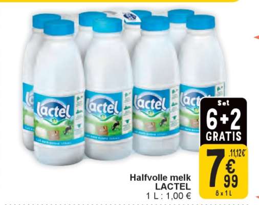 Halfvolle melk LACTEL