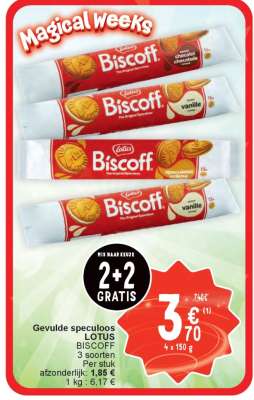 Gevulde speculoos LOTUS BISCOFF