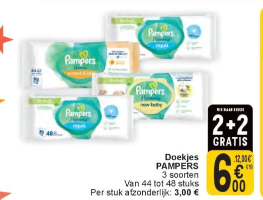 Doekjes PAMPERS