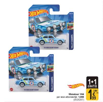 Hot Wheels '70 Ford Escort RS1600