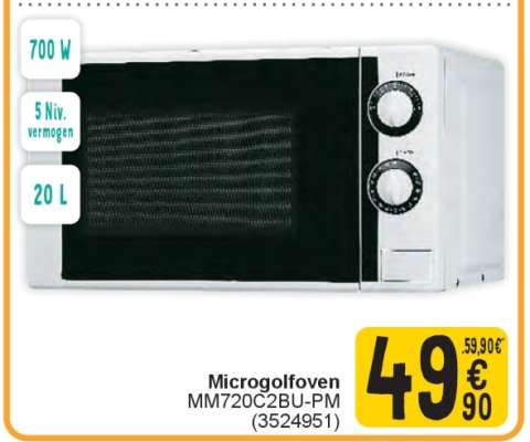 Microgolfoven MM720C2BU-PM