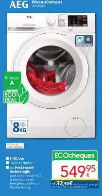 AEG Wasautomaat LF62R842