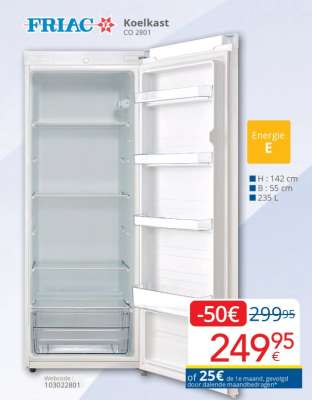 FRIAC Koelkast CO 2801