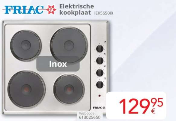 FRIAC Elektrische kookplaat