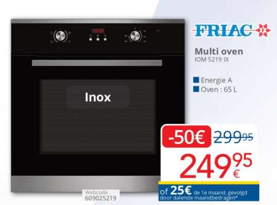 FRIAC Multi oven