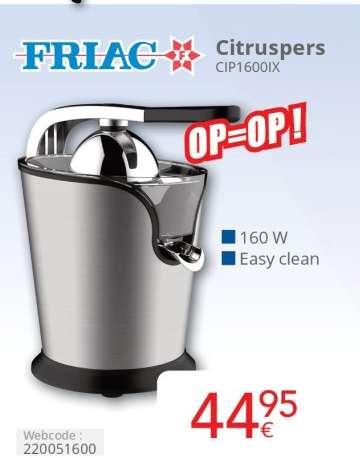 FRIAC Citruspers CIP1600IX