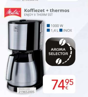 Melitta Koffiezet + thermos