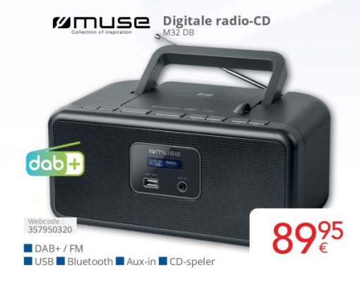Muse Digitale radio-CD M32 DB