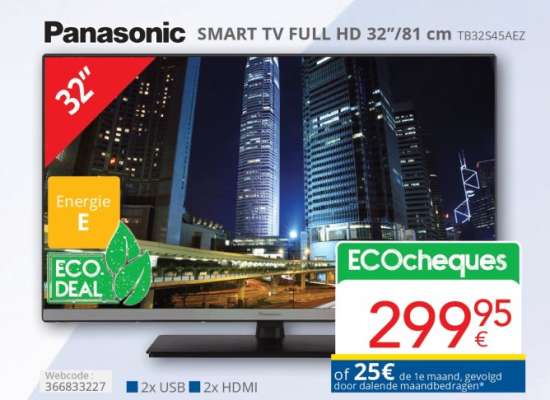 Panasonic SMART TV FULL HD 32''/81 cm