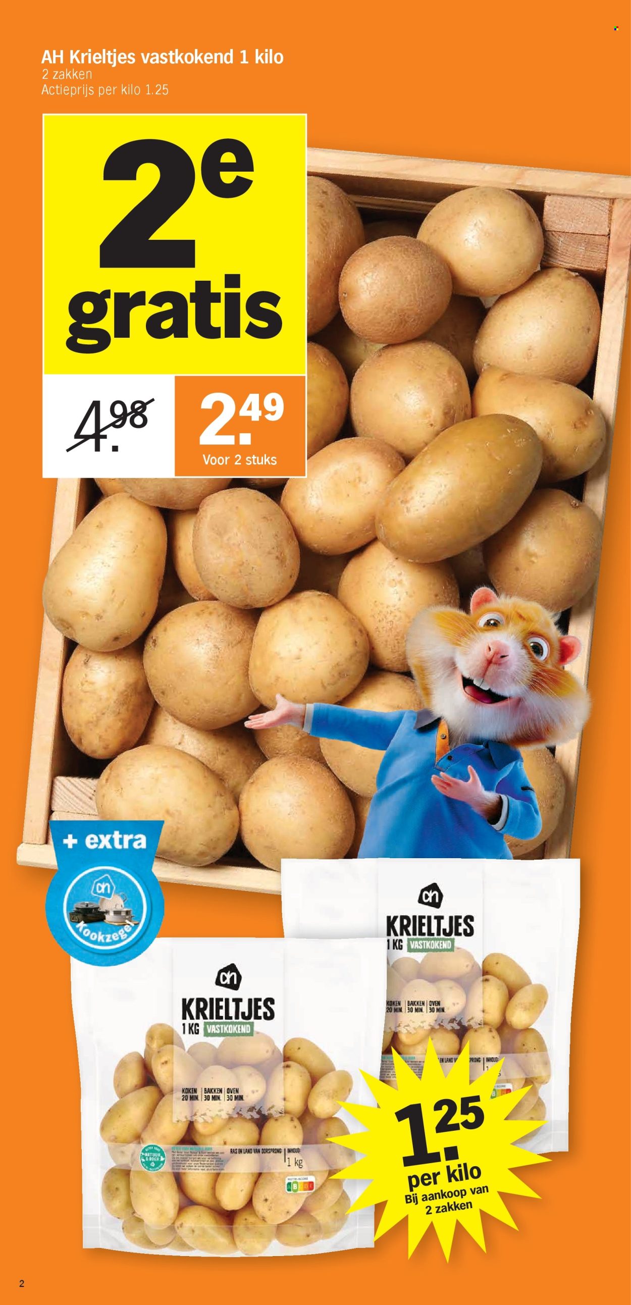 Albert Heijn-aanbieding  - 5.5.2025 - 11.5.2025. Pagina 2.