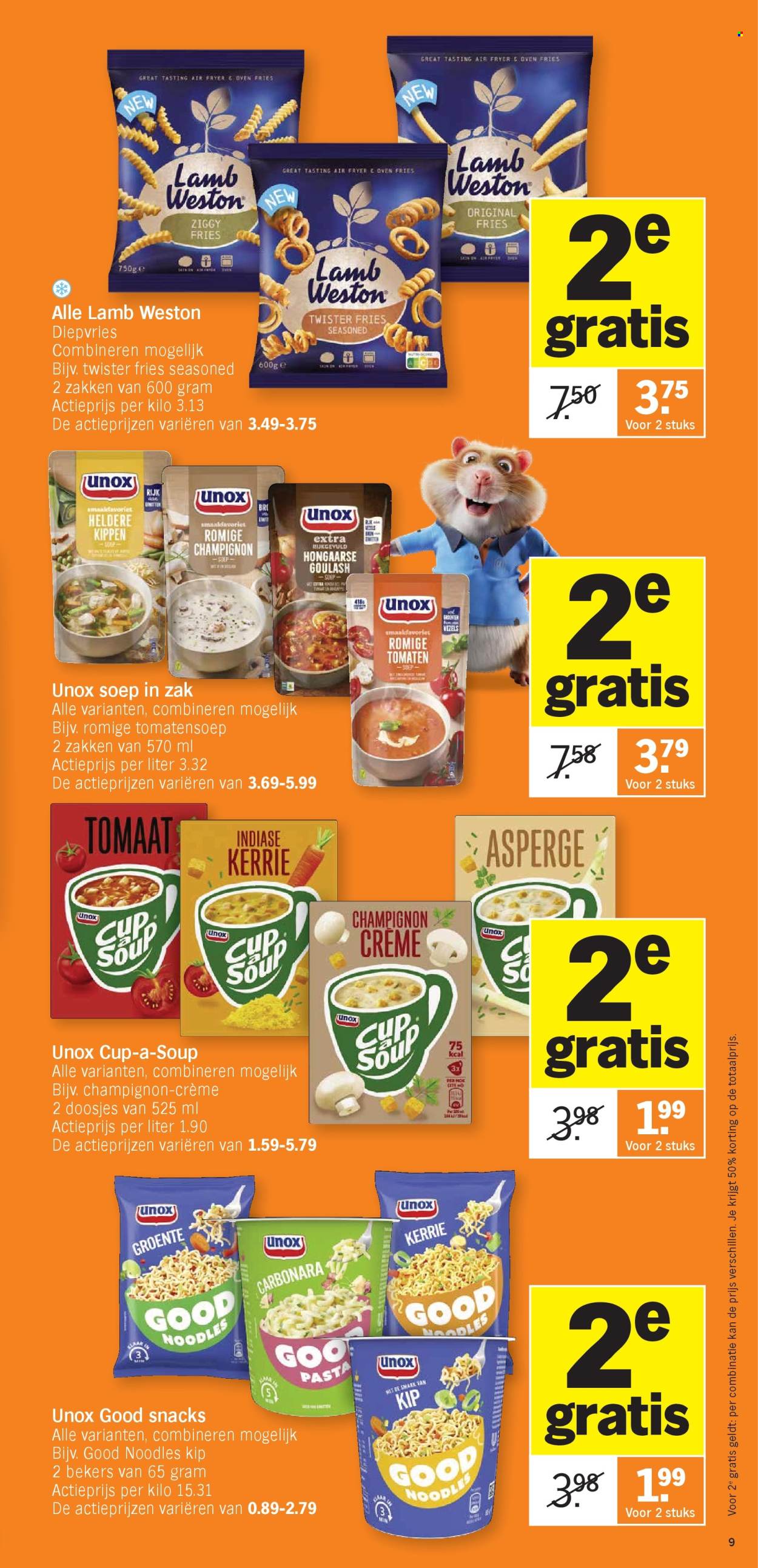 Albert Heijn-aanbieding  - 5.5.2025 - 11.5.2025. Pagina 9.