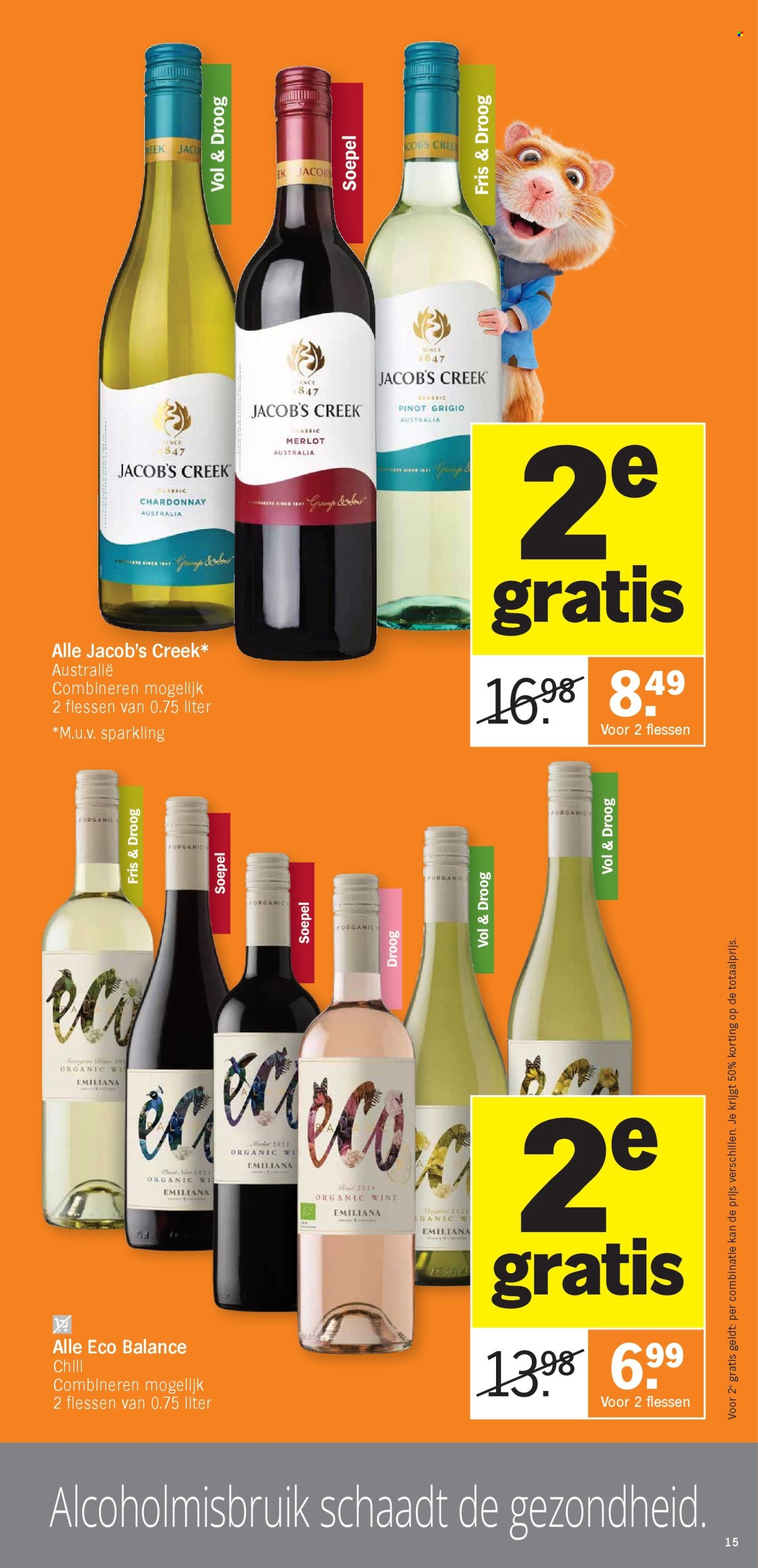 Albert Heijn-aanbieding  - 5.5.2025 - 11.5.2025. Pagina 15.