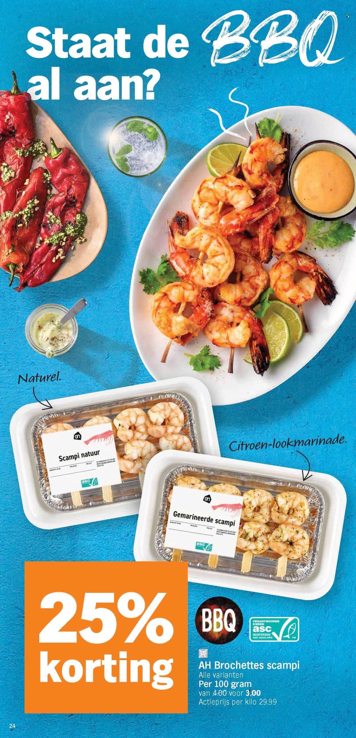Albert Heijn-aanbieding  - 5.5.2025 - 11.5.2025. Pagina 24.