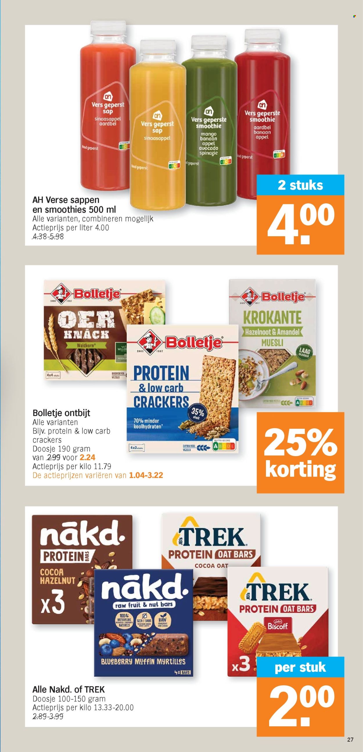 Albert Heijn-aanbieding  - 5.5.2025 - 11.5.2025. Pagina 27.
