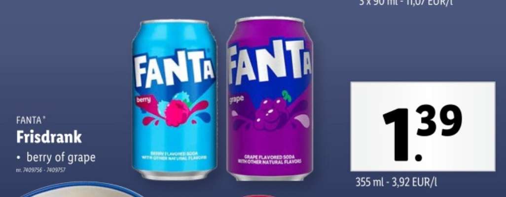 Fanta Frisdrank