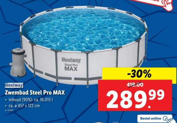 Bestway Zwembad Steel Pro MAX