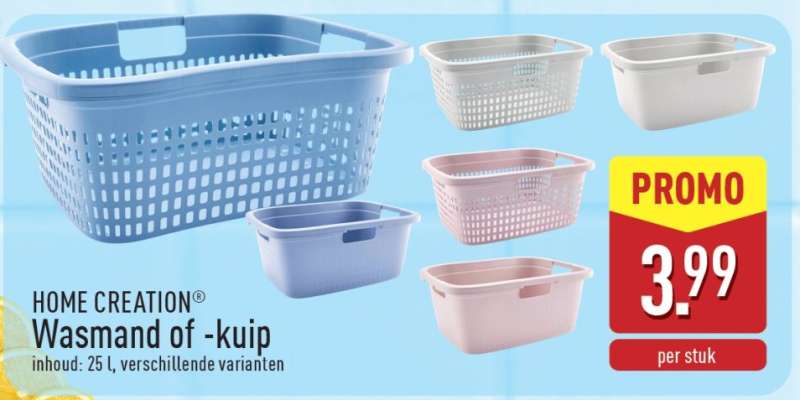 HOME CREATION® Wasmand of -kuip