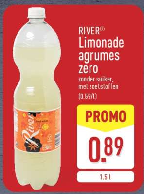 RIVER Limonade agrumes zero