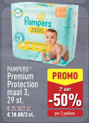 PAMPERS® Premium Protection maat 3, 29 st.