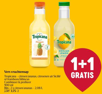 Vers vruchtensap