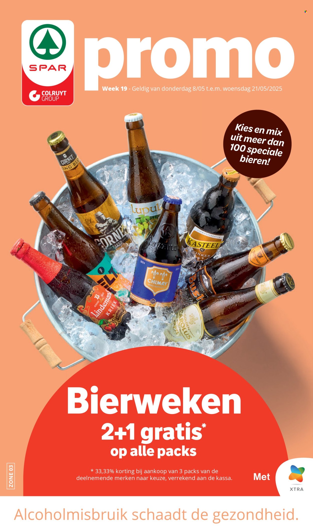 SPAR-aanbieding  - 8.5.2025 - 21.5.2025. Pagina 1.