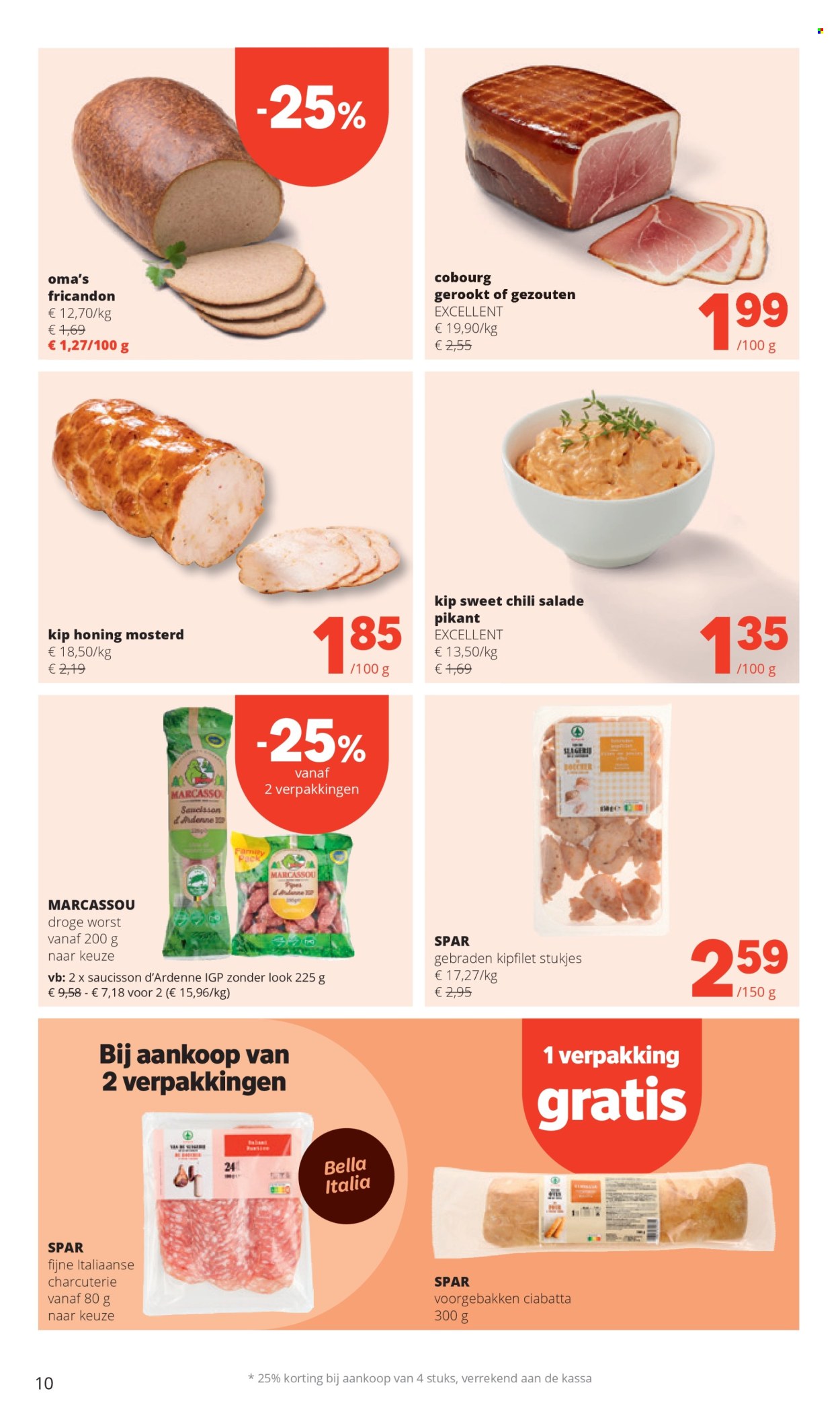 SPAR-aanbieding  - 8.5.2025 - 21.5.2025. Pagina 10.