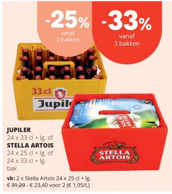 Jupiler / Stella Artois