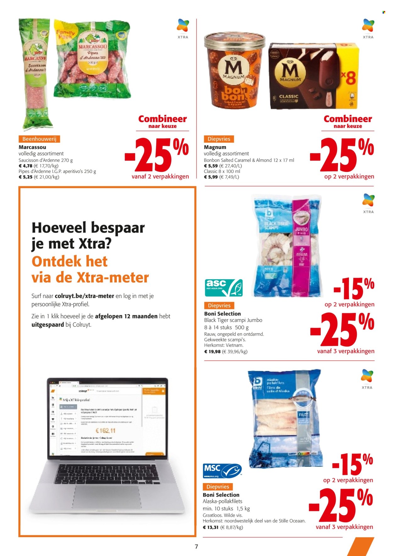 Colruyt-aanbieding  - 7.5.2025 - 20.5.2025. Pagina 7.