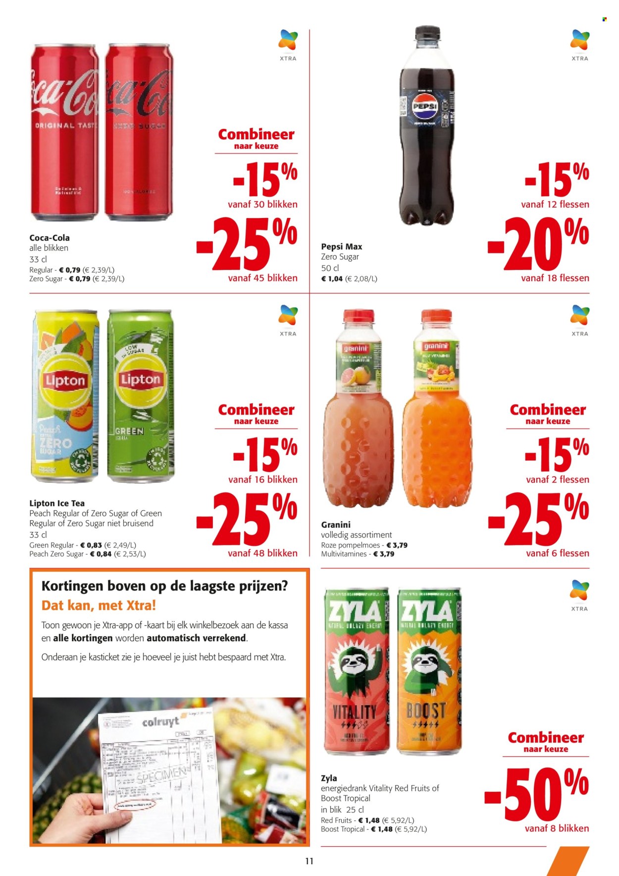 Colruyt-aanbieding  - 7.5.2025 - 20.5.2025. Pagina 11.