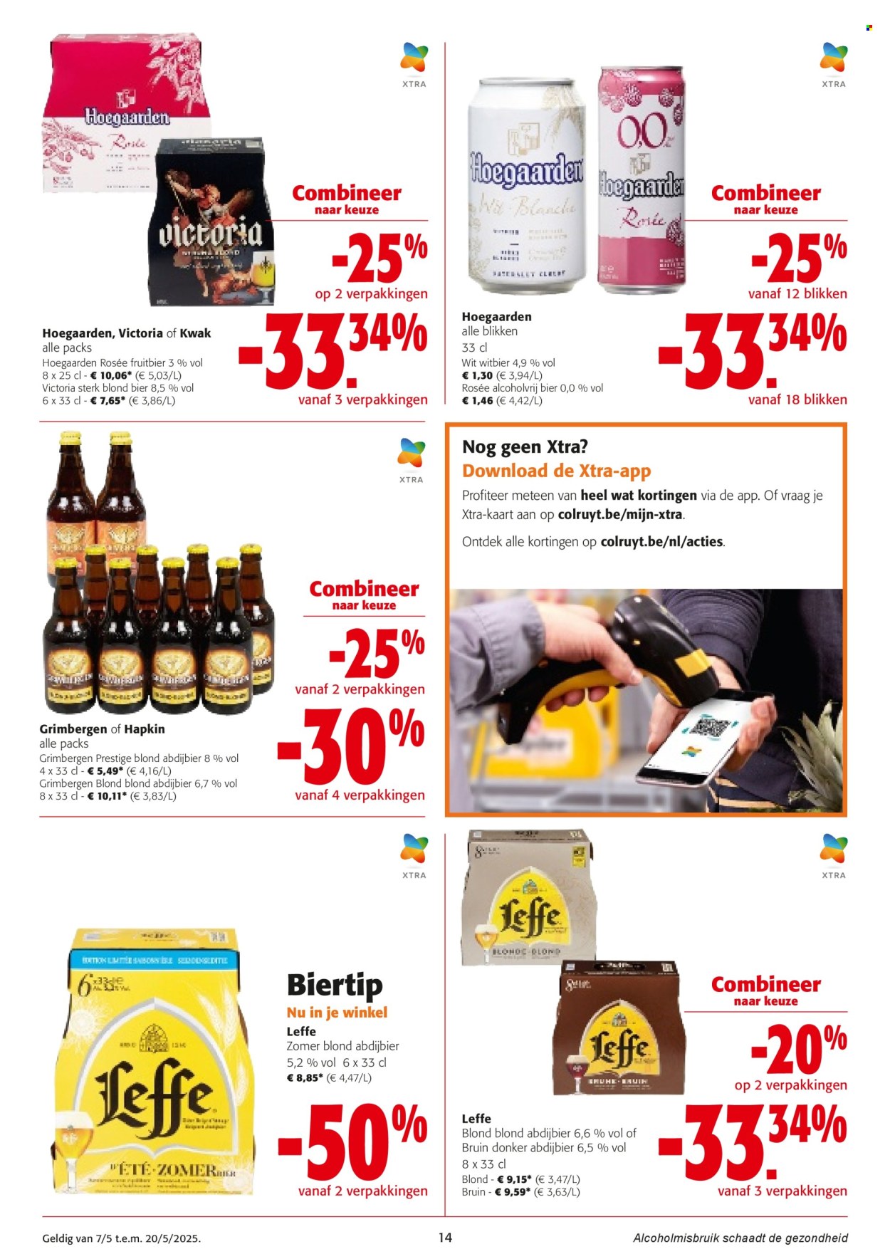 Colruyt-aanbieding  - 7.5.2025 - 20.5.2025. Pagina 14.