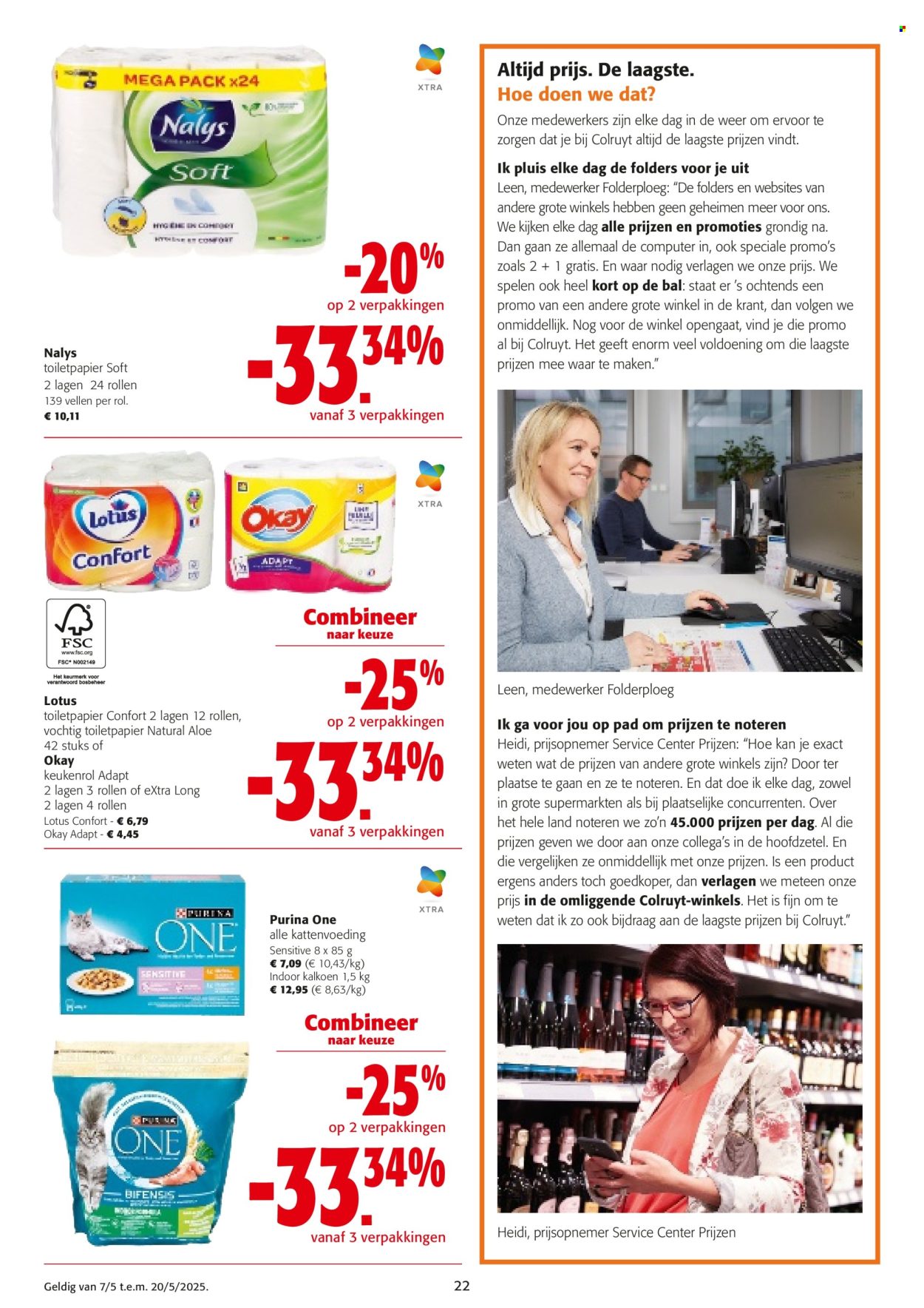 Colruyt-aanbieding  - 7.5.2025 - 20.5.2025. Pagina 22.