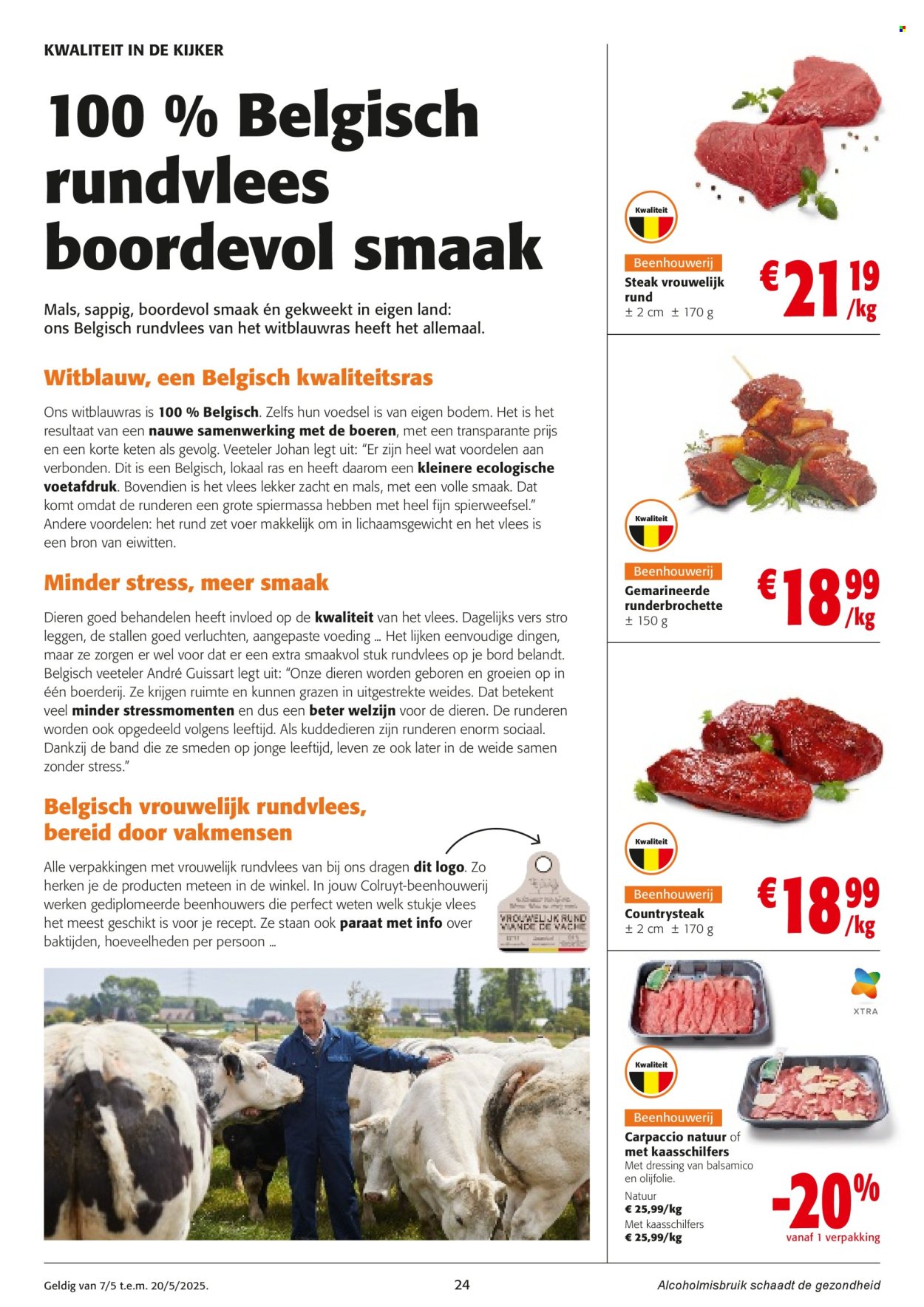 Colruyt-aanbieding  - 7.5.2025 - 20.5.2025. Pagina 24.