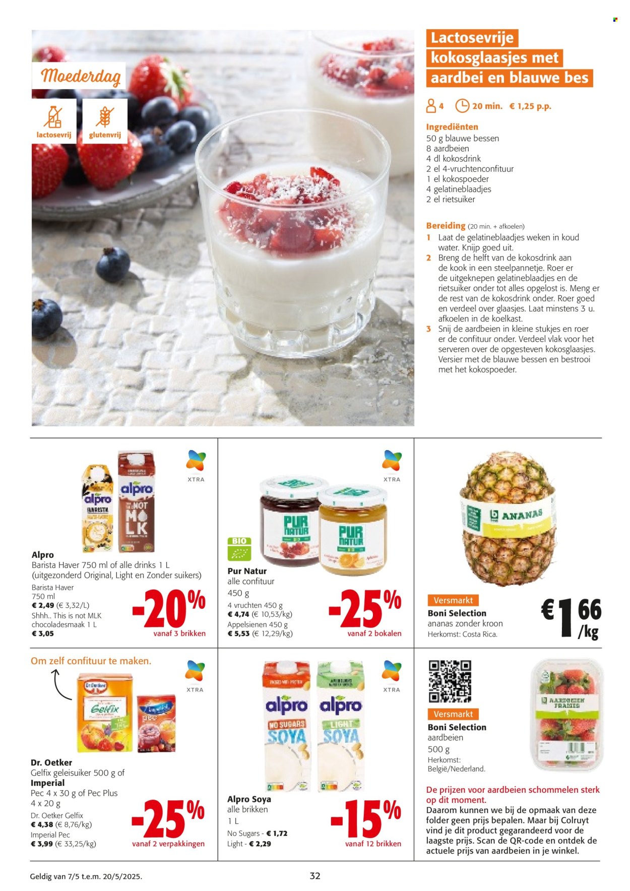 Colruyt-aanbieding  - 7.5.2025 - 20.5.2025. Pagina 32.
