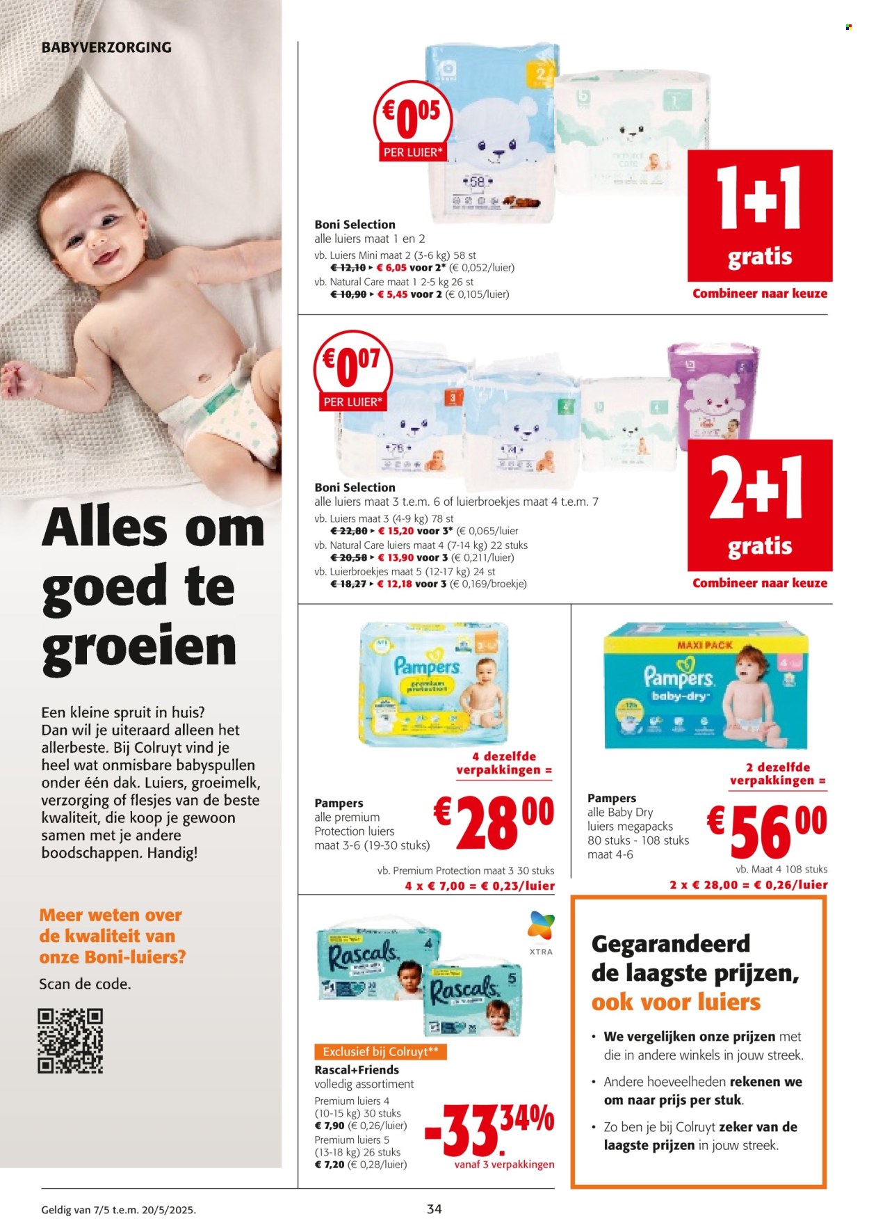 Colruyt-aanbieding  - 7.5.2025 - 20.5.2025. Pagina 34.