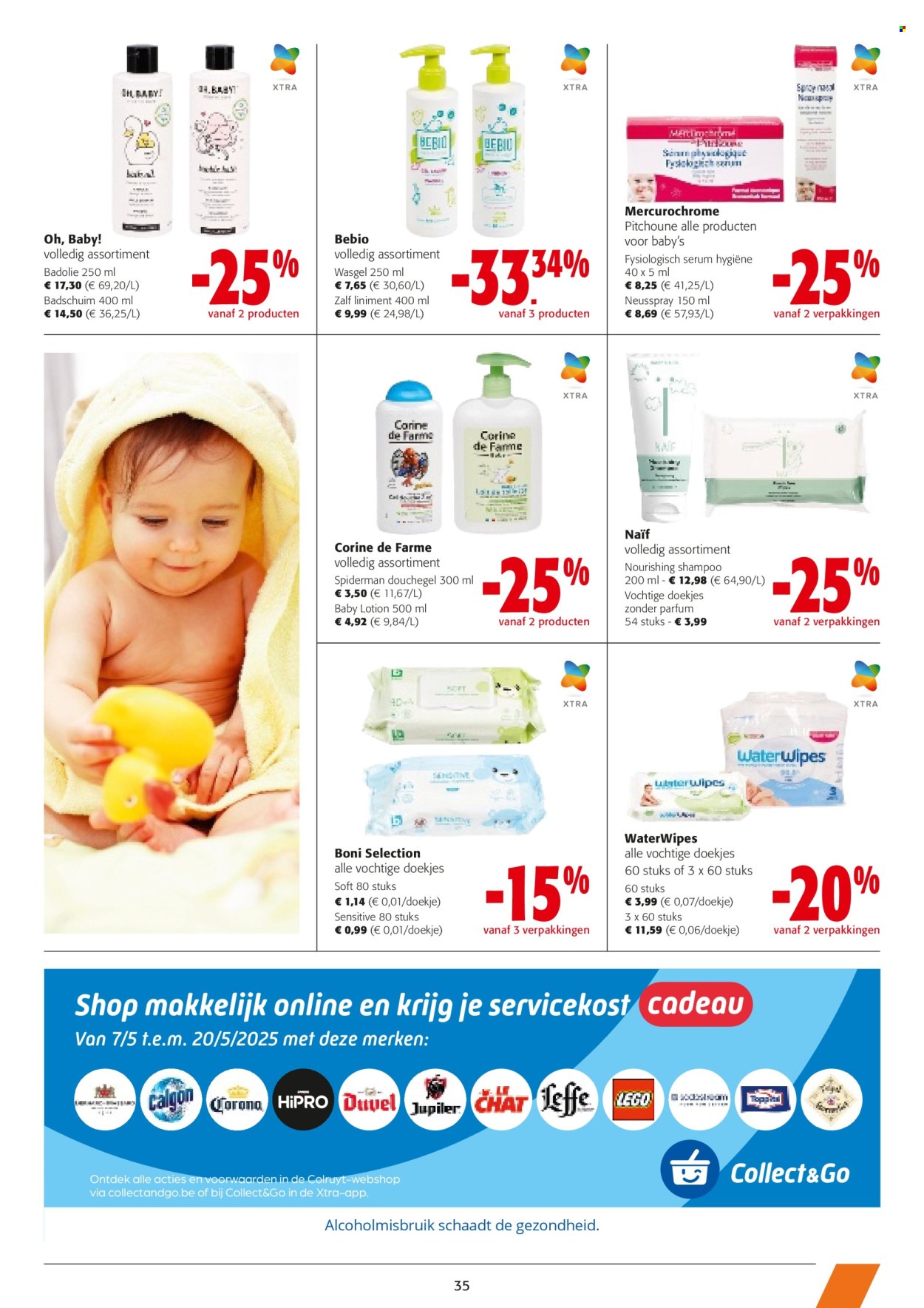 Colruyt-aanbieding  - 7.5.2025 - 20.5.2025. Pagina 35.