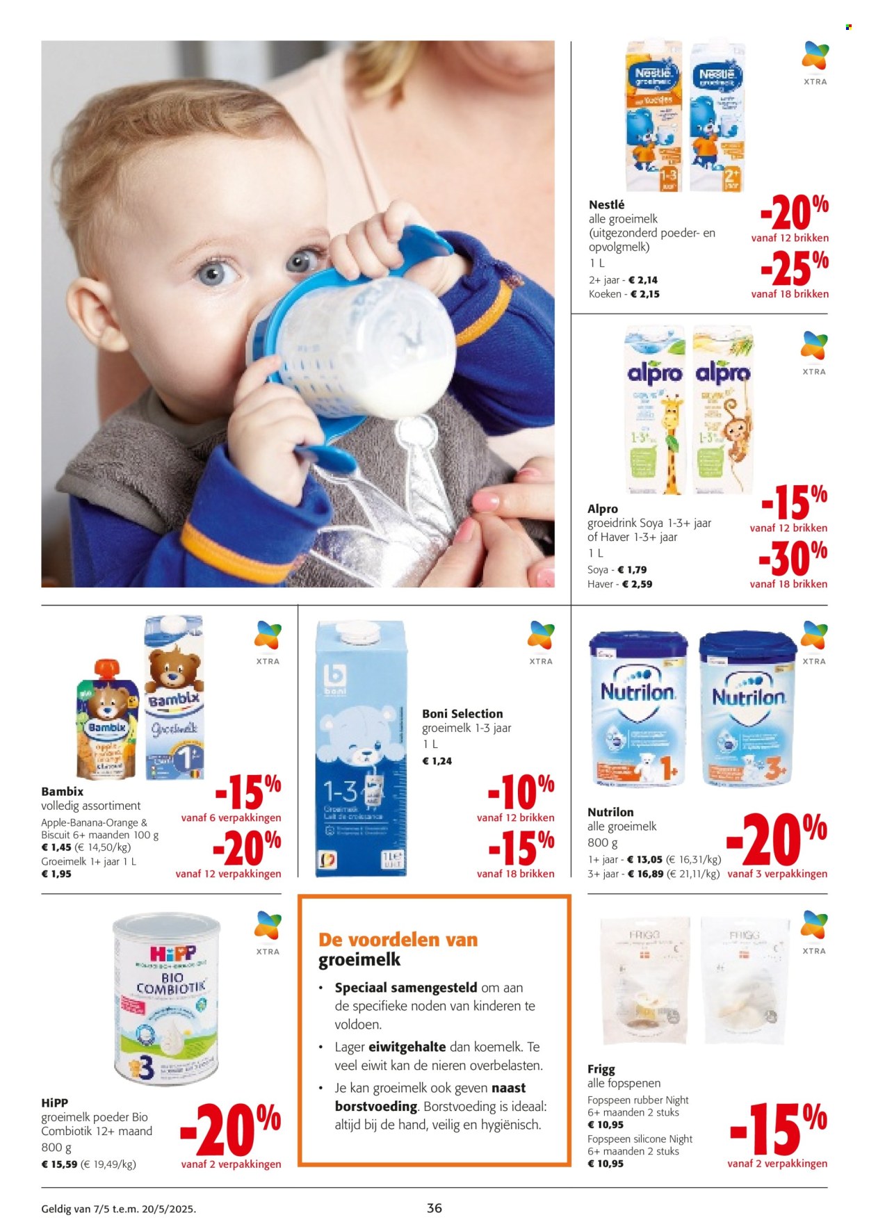 Colruyt-aanbieding  - 7.5.2025 - 20.5.2025. Pagina 36.
