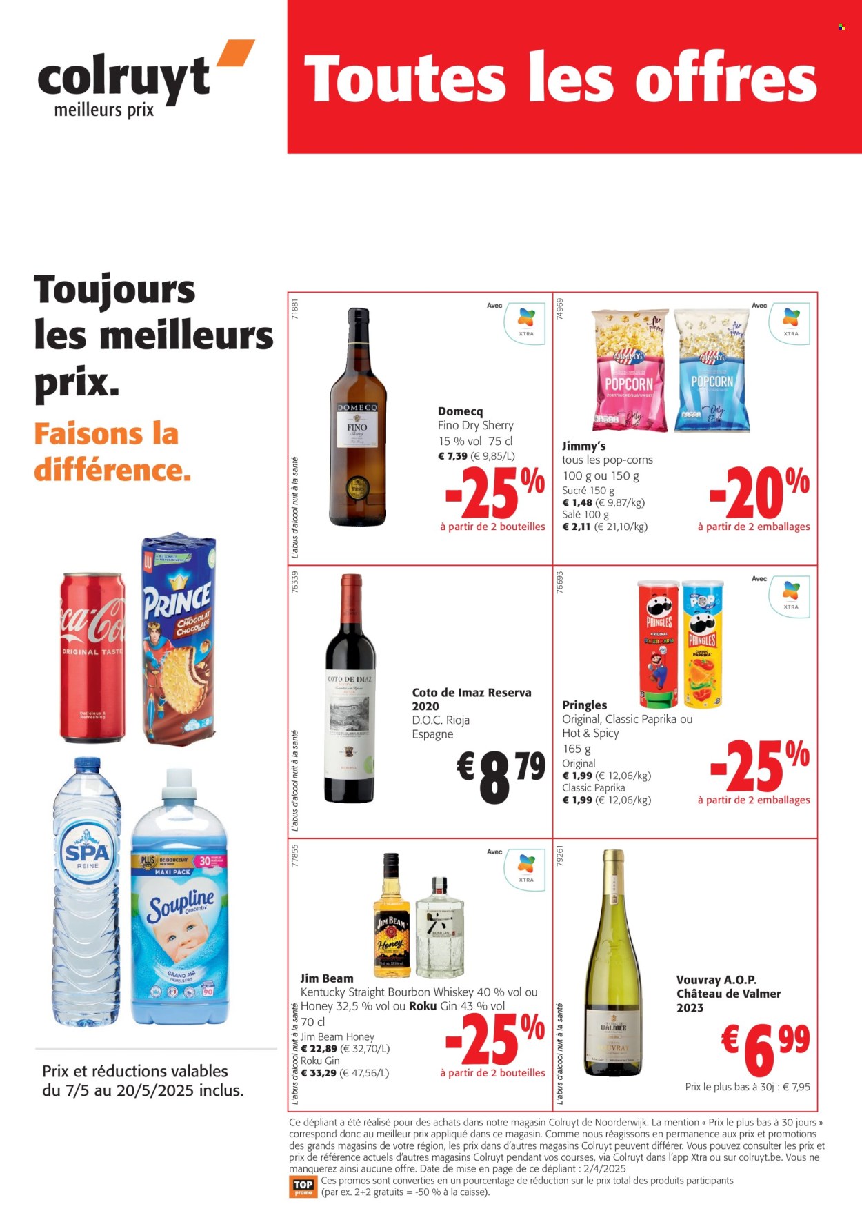 Colruyt-aanbieding  - 7.5.2025 - 20.5.2025. Pagina 1.