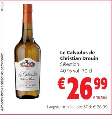 Le Calvados de Christian Drouin Sélection