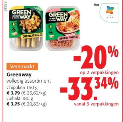 Greenway volledig assortiment