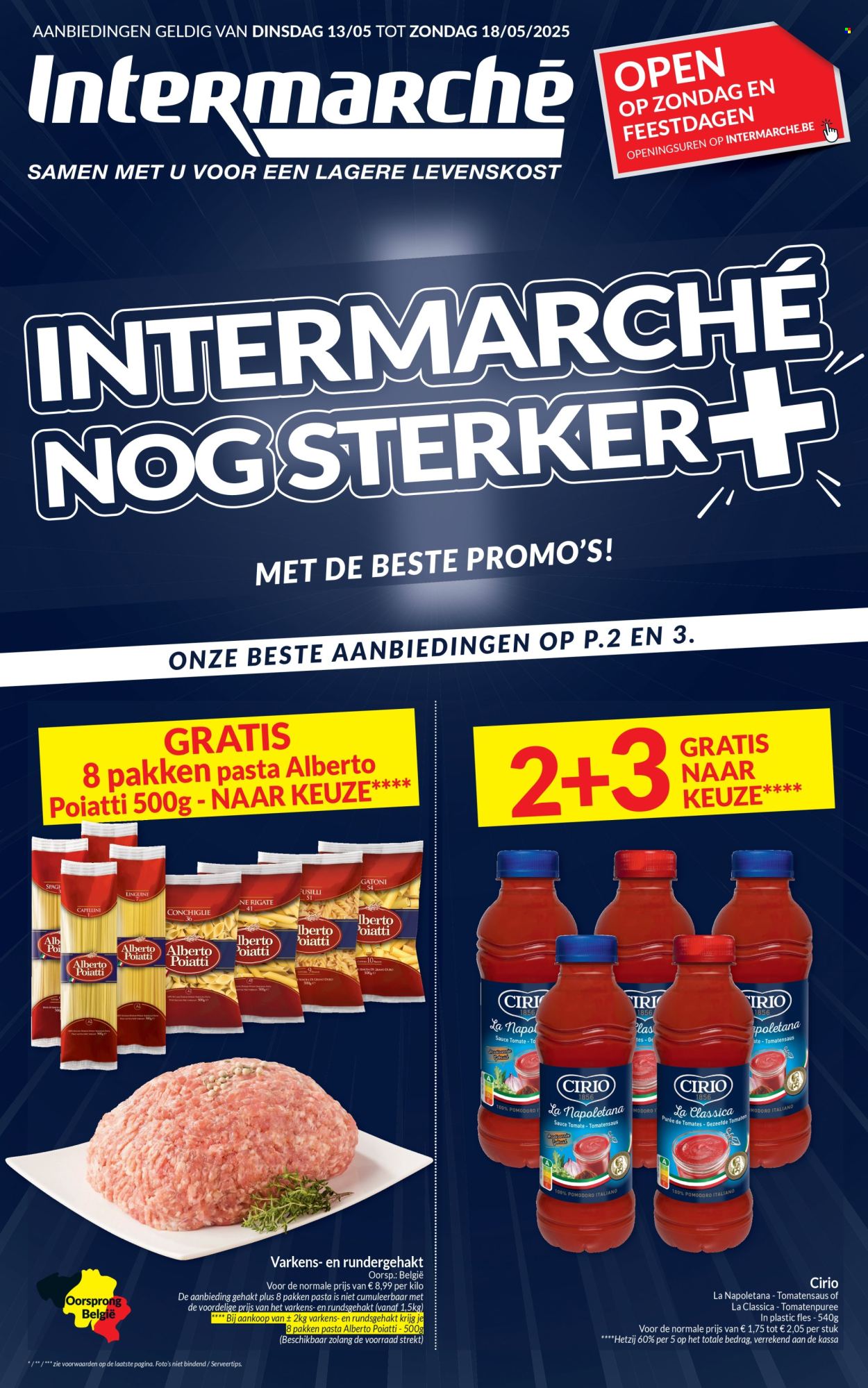 Intermarché-aanbieding  - 13.5.2025 - 18.5.2025. Pagina 1.