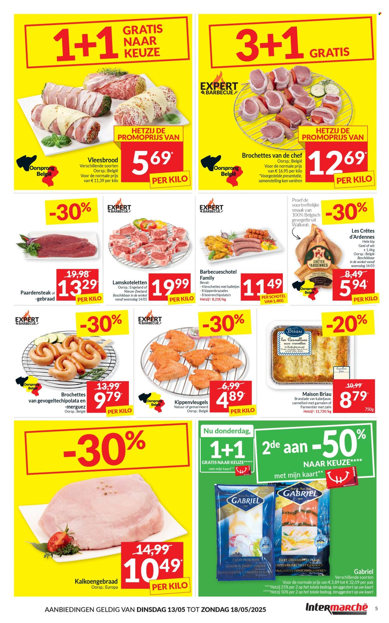 Intermarché-aanbieding  - 13.5.2025 - 18.5.2025. Pagina 5.