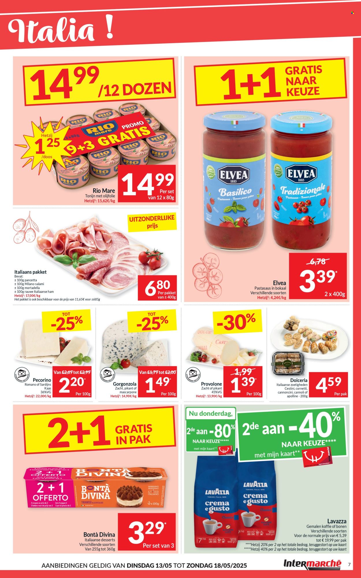 Intermarché-aanbieding  - 13.5.2025 - 18.5.2025. Pagina 7.