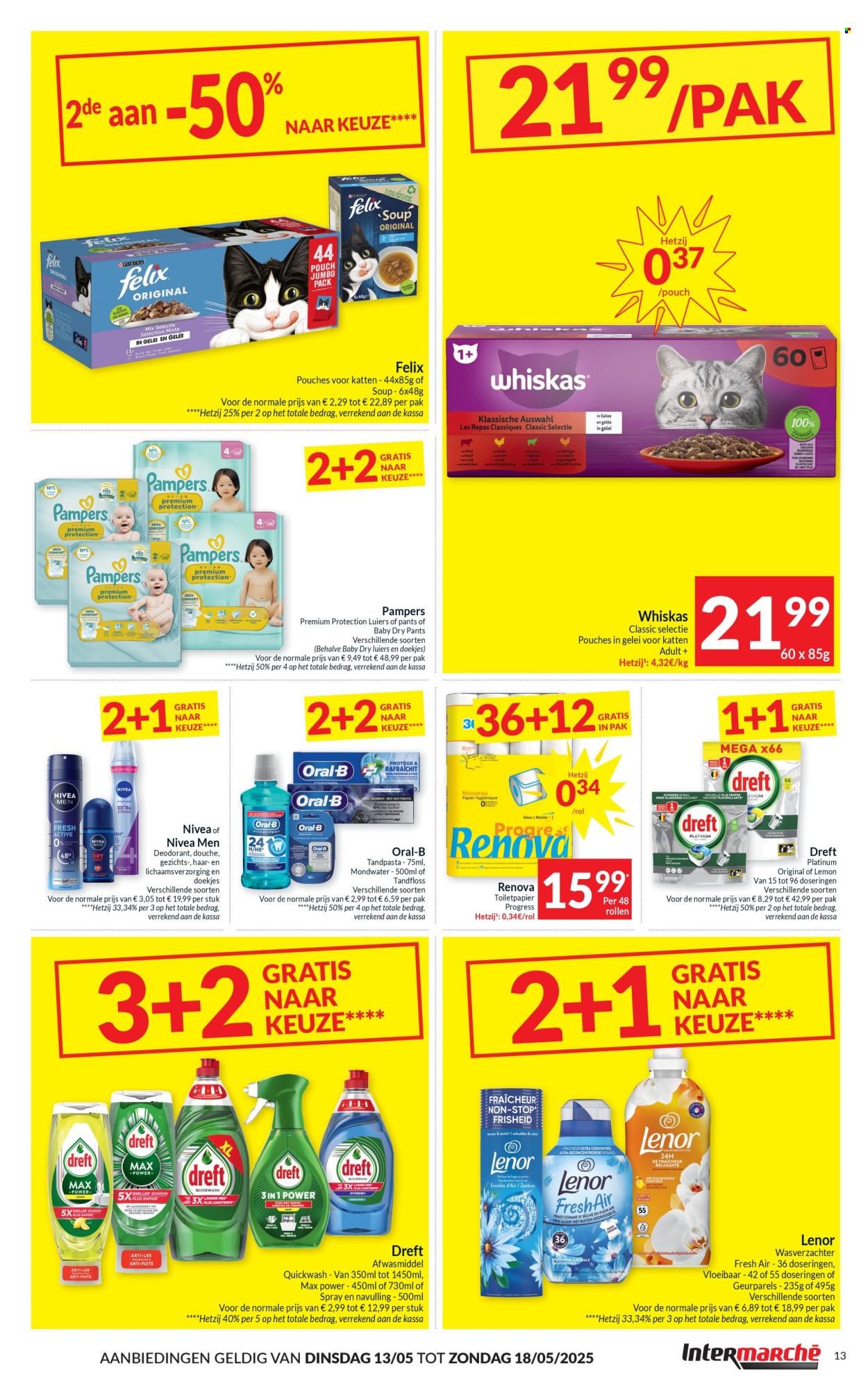 Intermarché-aanbieding  - 13.5.2025 - 18.5.2025. Pagina 13.