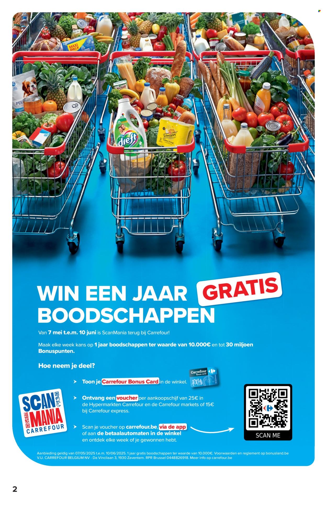 Carrefour hypermarkt-aanbieding  - 14.5.2025 - 26.5.2025. Pagina 2.