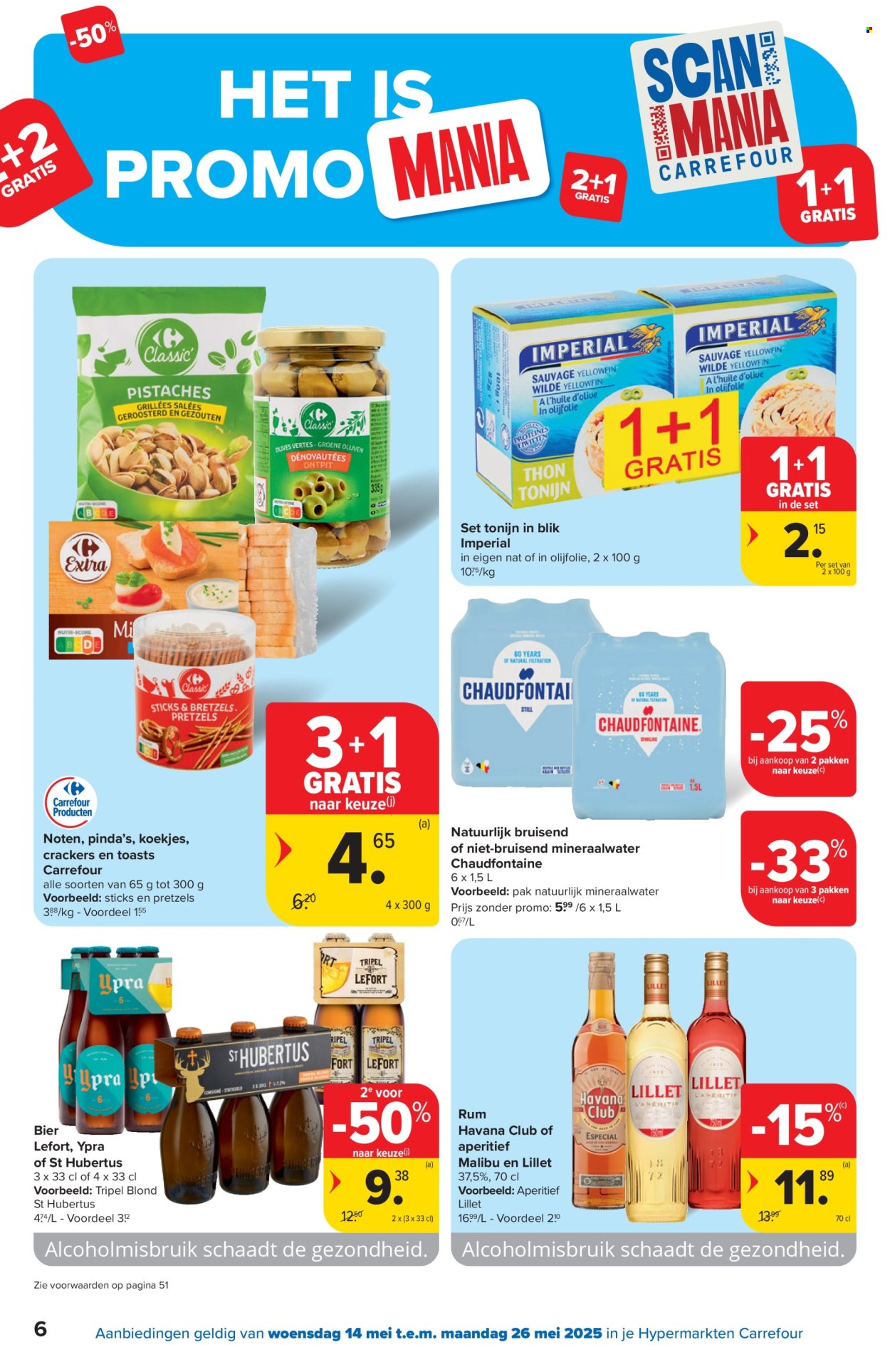 Carrefour hypermarkt-aanbieding  - 14.5.2025 - 26.5.2025. Pagina 6.